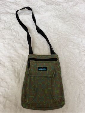 Kavu blue and green crossbody bag